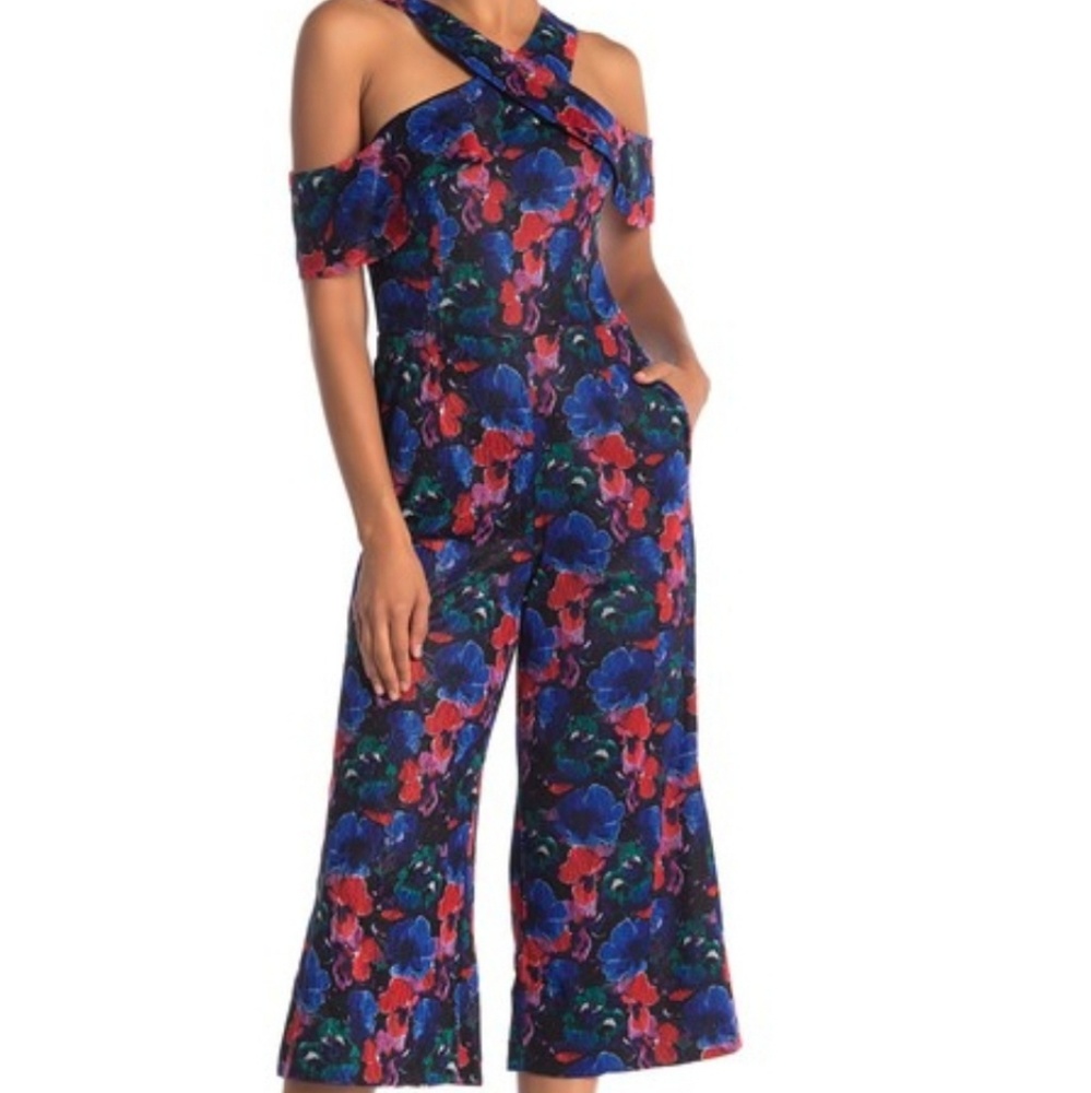 RACHEL ROY | FLORAL LACE JUMPSUIT